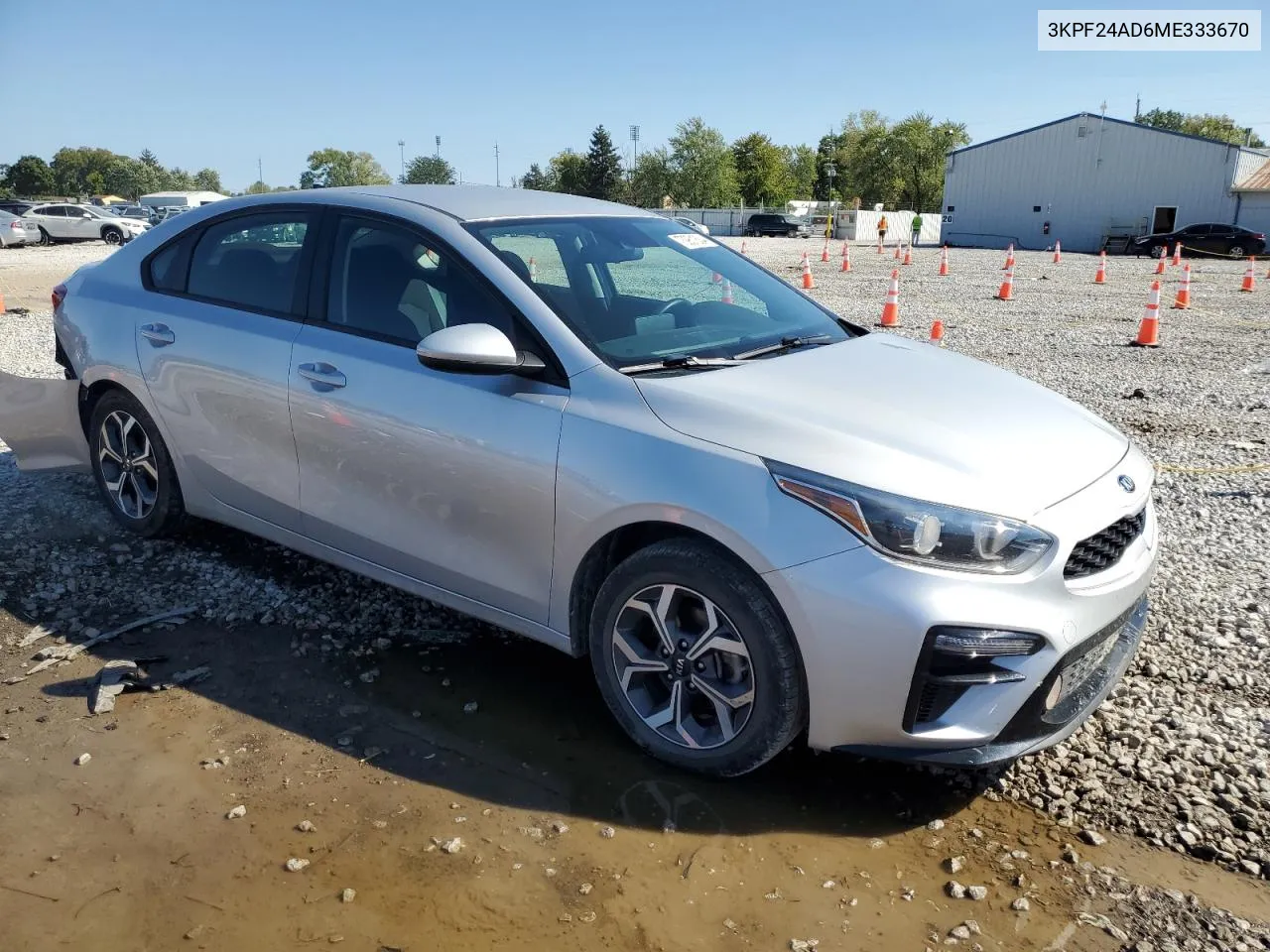 2021 Kia Forte Fe VIN: 3KPF24AD6ME333670 Lot: 70951834