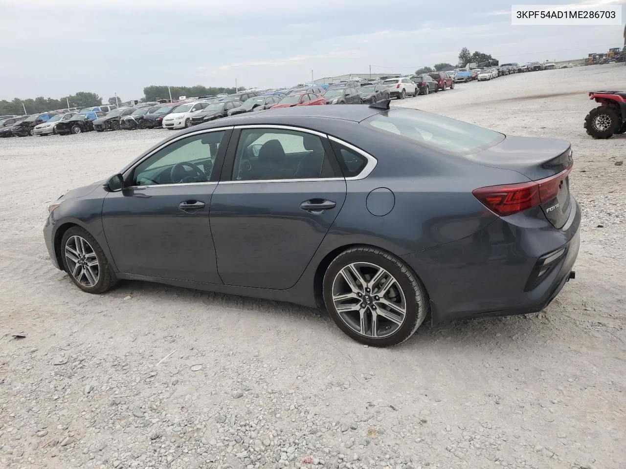 2021 Kia Forte Ex VIN: 3KPF54AD1ME286703 Lot: 70971194