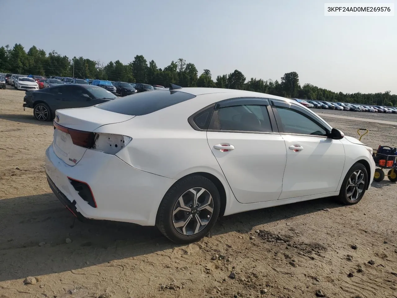 2021 Kia Forte Fe VIN: 3KPF24AD0ME269576 Lot: 70974664