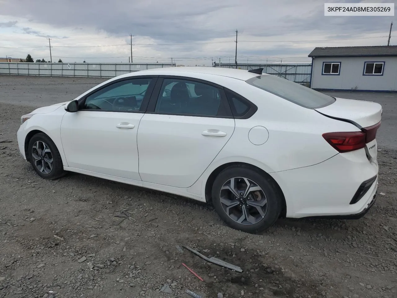 2021 Kia Forte Fe VIN: 3KPF24AD8ME305269 Lot: 71018154