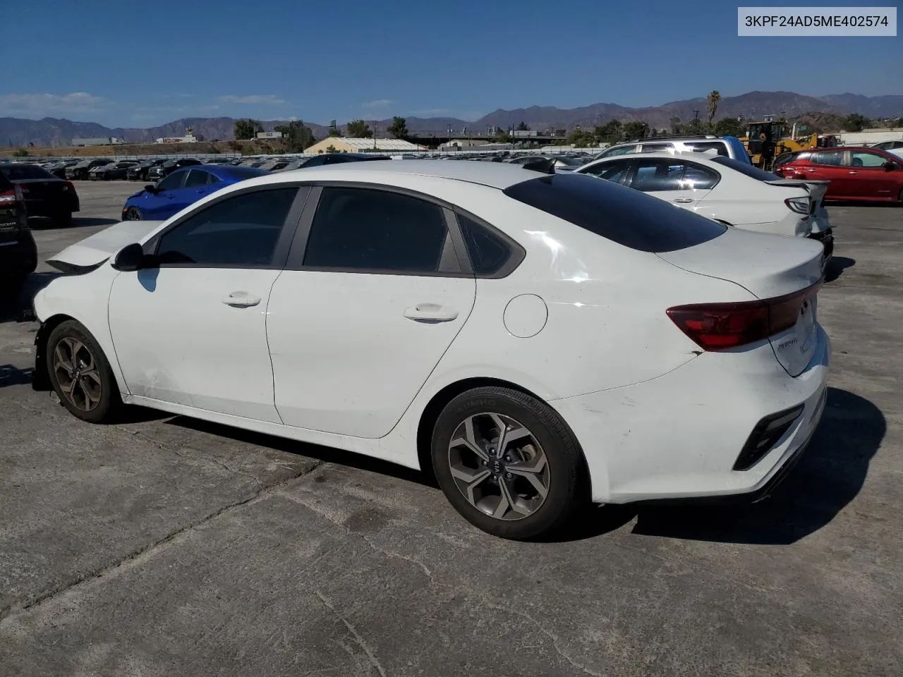 2021 Kia Forte Fe VIN: 3KPF24AD5ME402574 Lot: 71026894