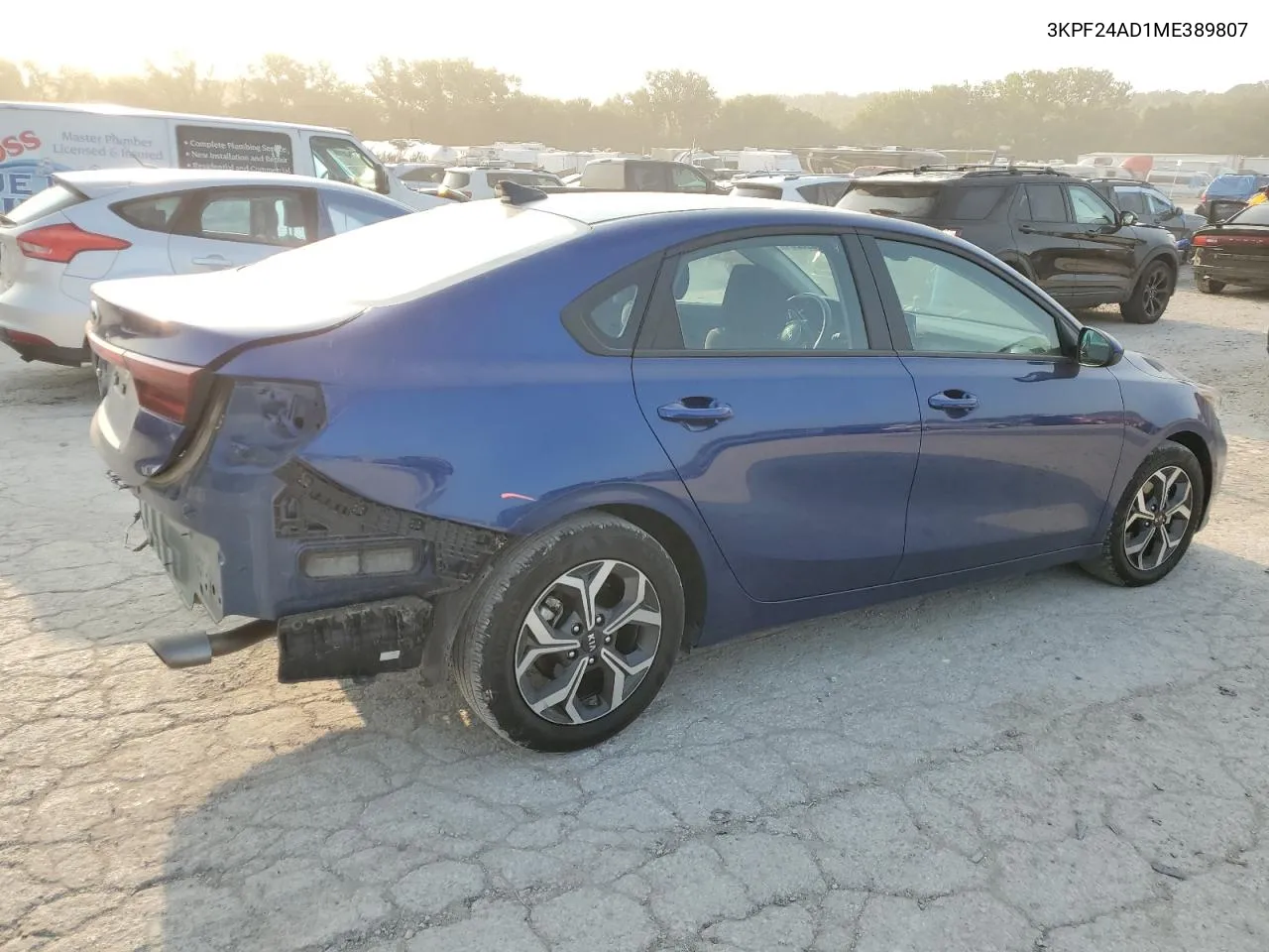 2021 Kia Forte Fe VIN: 3KPF24AD1ME389807 Lot: 71090204