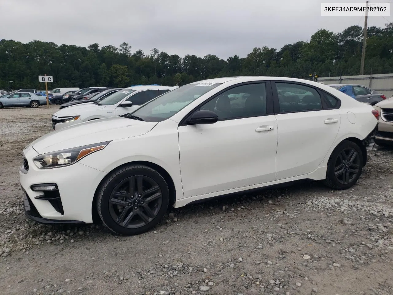 2021 Kia Forte Gt Line VIN: 3KPF34AD9ME282162 Lot: 71219324