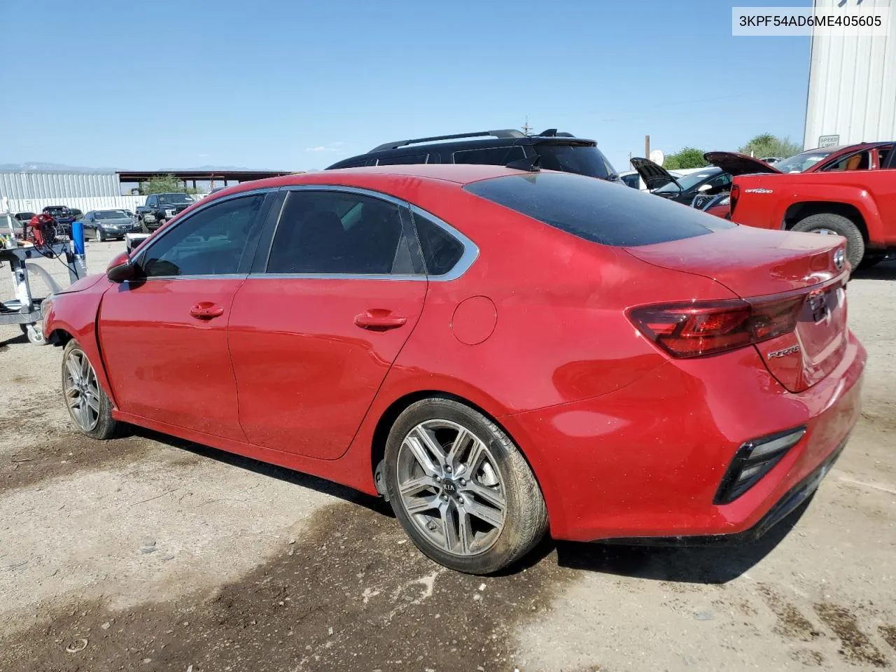 3KPF54AD6ME405605 2021 Kia Forte Ex