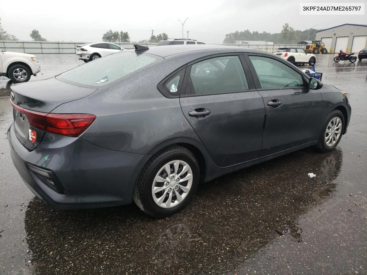 2021 Kia Forte Fe VIN: 3KPF24AD7ME265797 Lot: 71401974