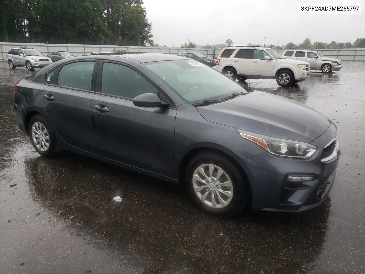 2021 Kia Forte Fe VIN: 3KPF24AD7ME265797 Lot: 71401974