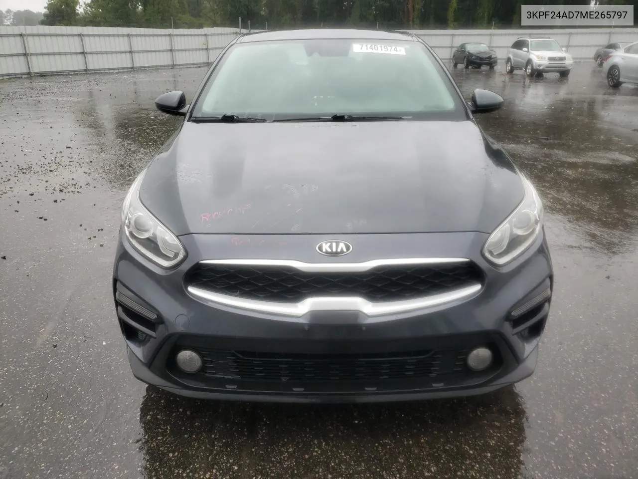 2021 Kia Forte Fe VIN: 3KPF24AD7ME265797 Lot: 71401974