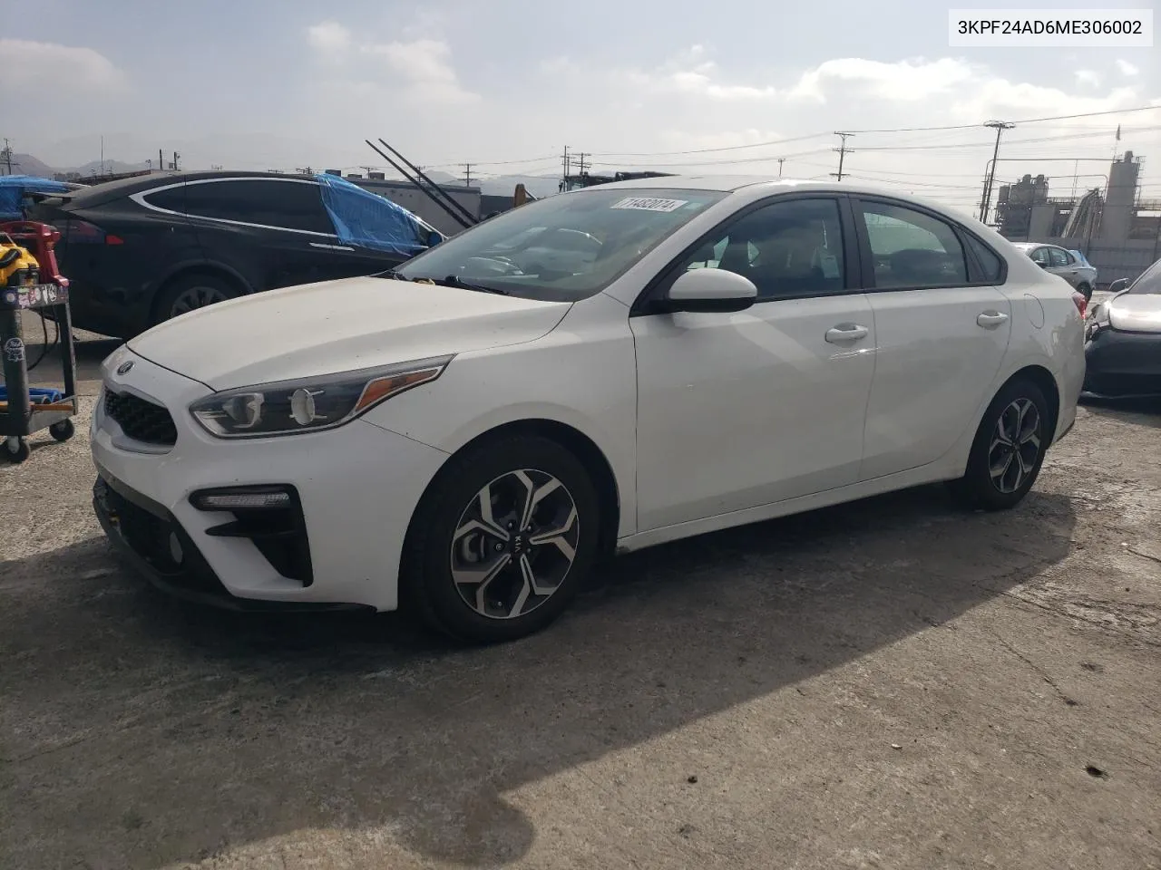 2021 Kia Forte Fe VIN: 3KPF24AD6ME306002 Lot: 71482074