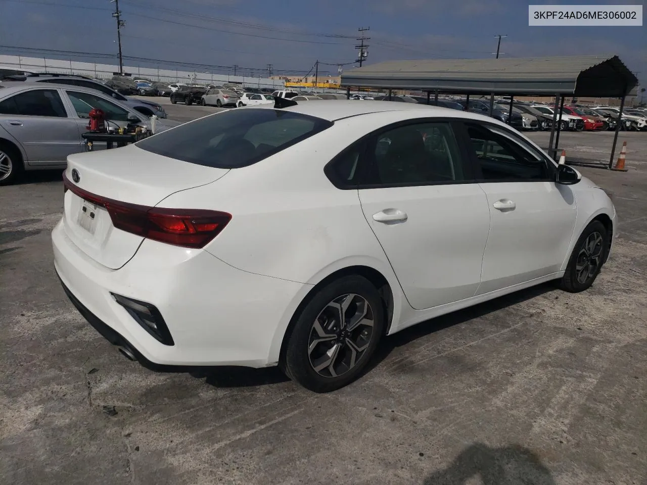 2021 Kia Forte Fe VIN: 3KPF24AD6ME306002 Lot: 71482074