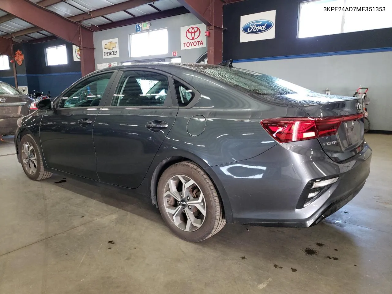 2021 Kia Forte Fe VIN: 3KPF24AD7ME351353 Lot: 71563864