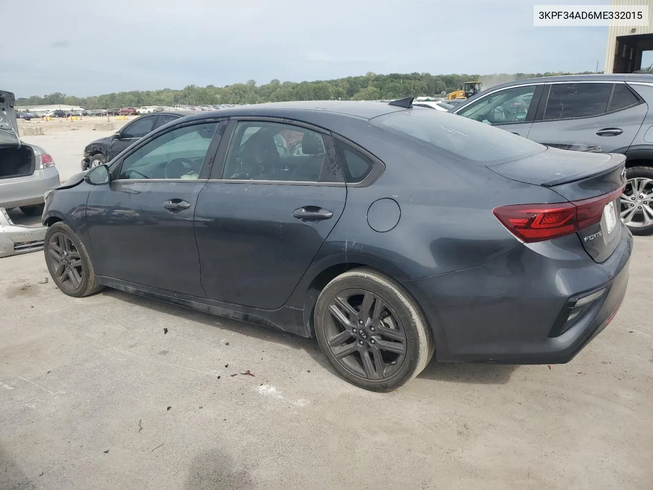 2021 Kia Forte Gt Line VIN: 3KPF34AD6ME332015 Lot: 71583974