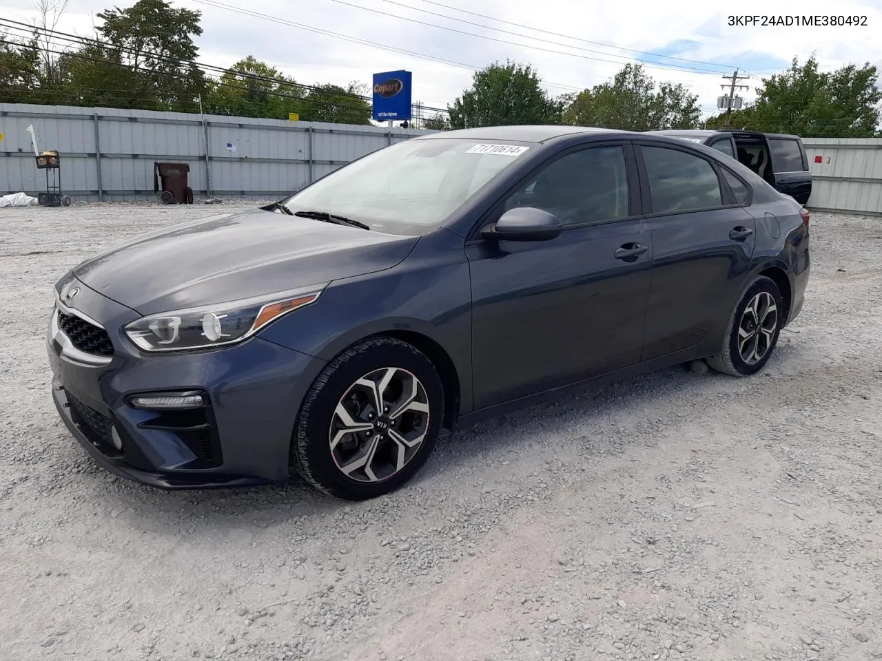 2021 Kia Forte Fe VIN: 3KPF24AD1ME380492 Lot: 71710614