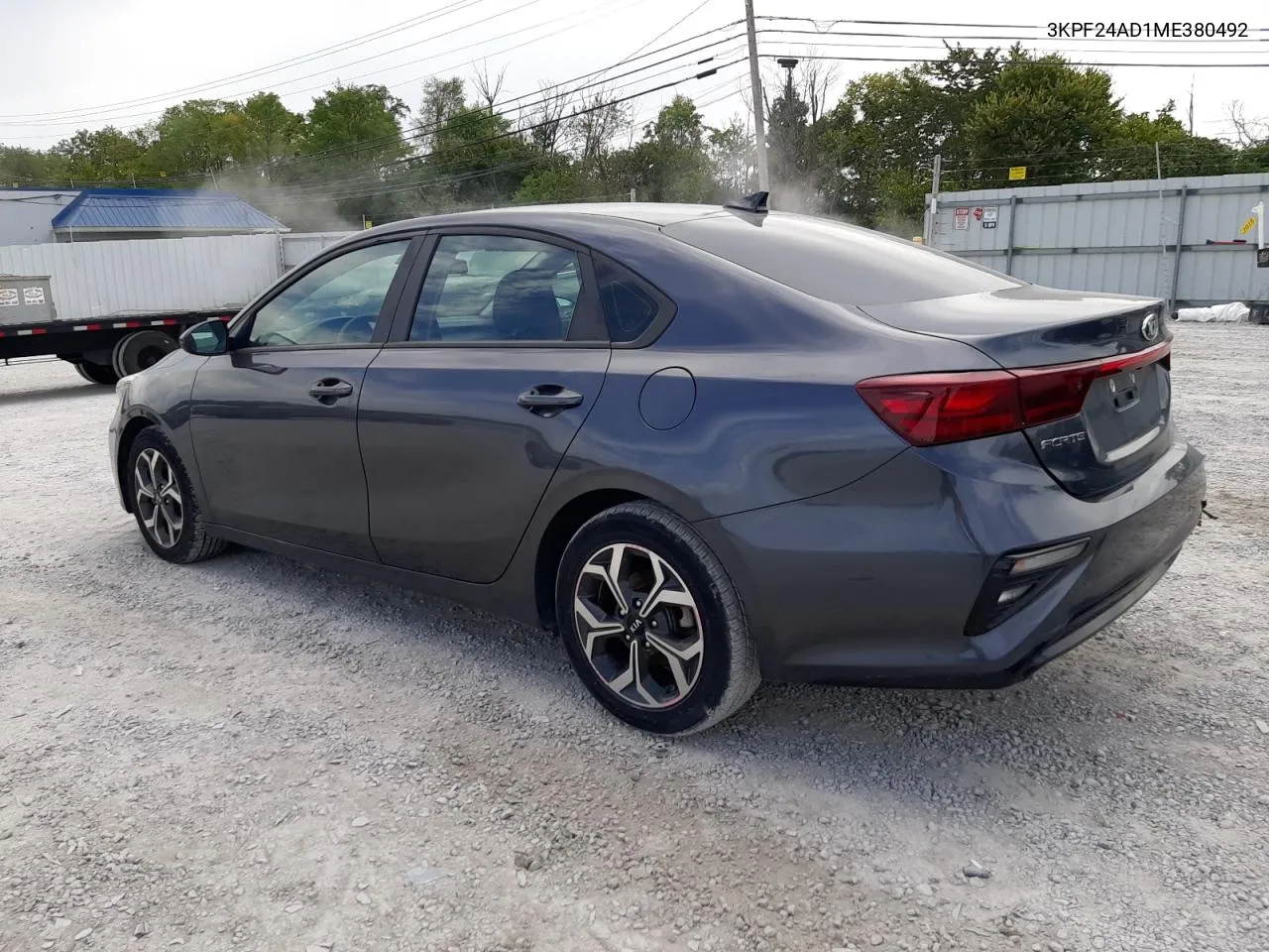 2021 Kia Forte Fe VIN: 3KPF24AD1ME380492 Lot: 71710614