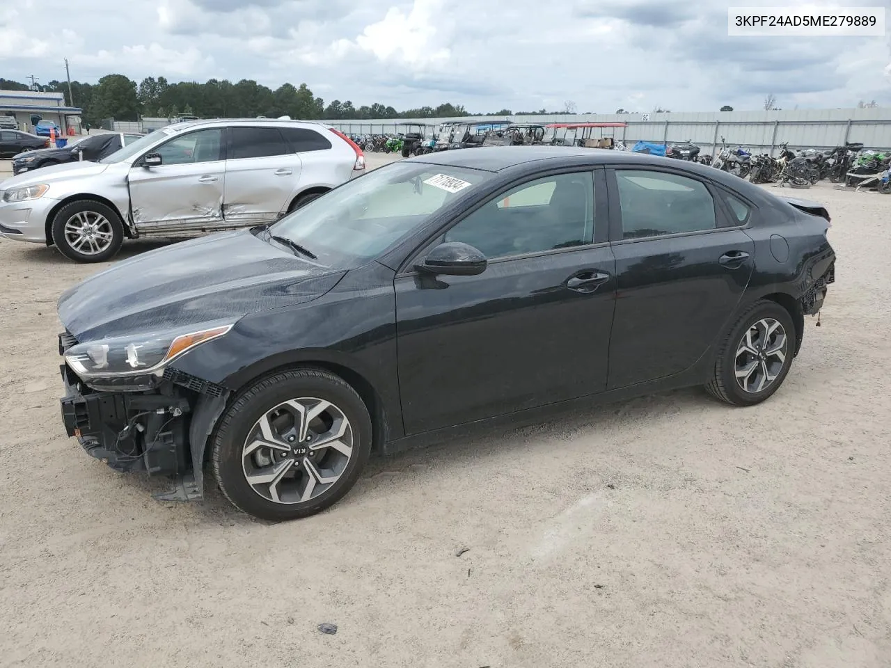 2021 Kia Forte Fe VIN: 3KPF24AD5ME279889 Lot: 71718934