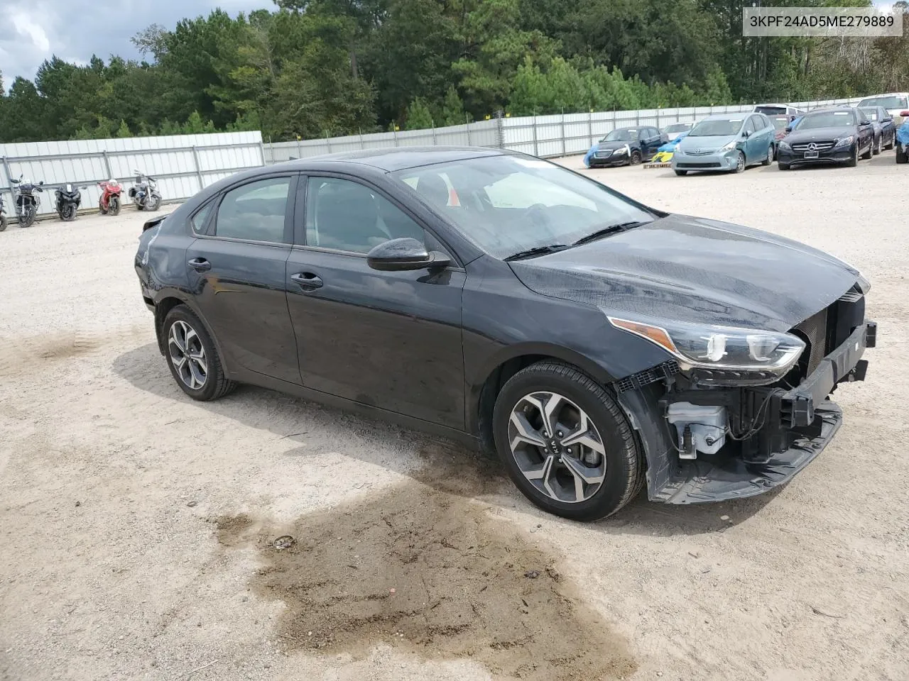 2021 Kia Forte Fe VIN: 3KPF24AD5ME279889 Lot: 71718934