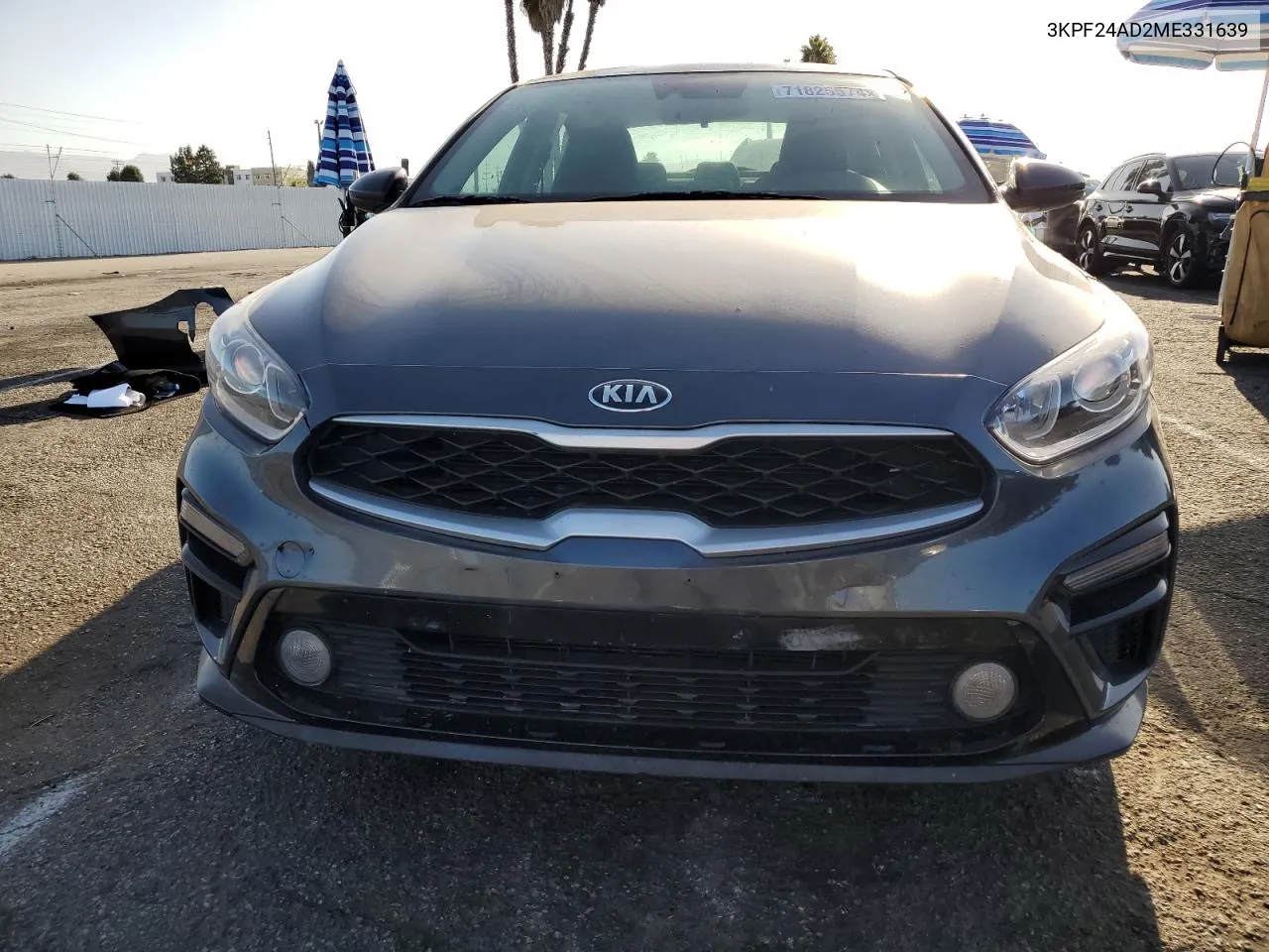 2021 Kia Forte Fe VIN: 3KPF24AD2ME331639 Lot: 71825574