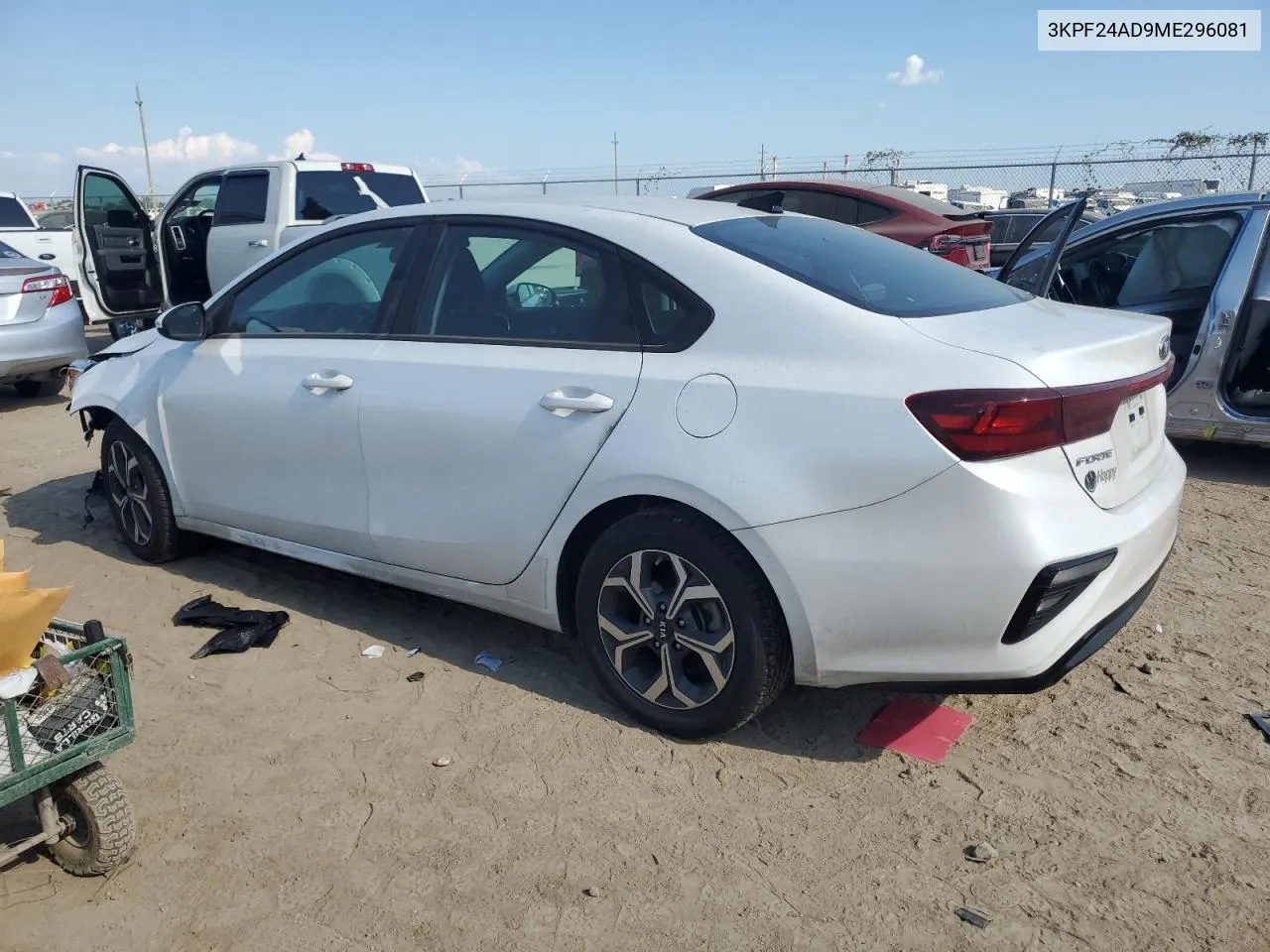 2021 Kia Forte Fe VIN: 3KPF24AD9ME296081 Lot: 71930184