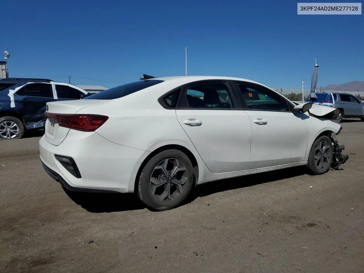 2021 Kia Forte Fe VIN: 3KPF24AD2ME277128 Lot: 71942704