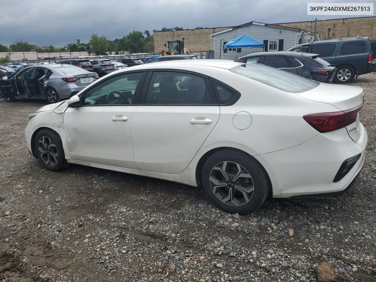 2021 Kia Forte Fe VIN: 3KPF24ADXME267513 Lot: 71943514