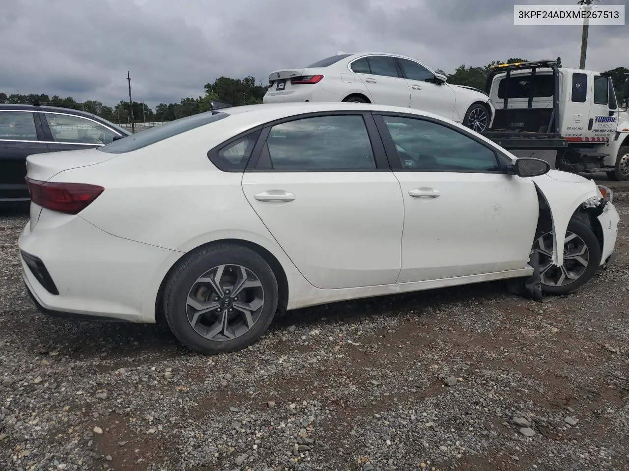 2021 Kia Forte Fe VIN: 3KPF24ADXME267513 Lot: 71943514