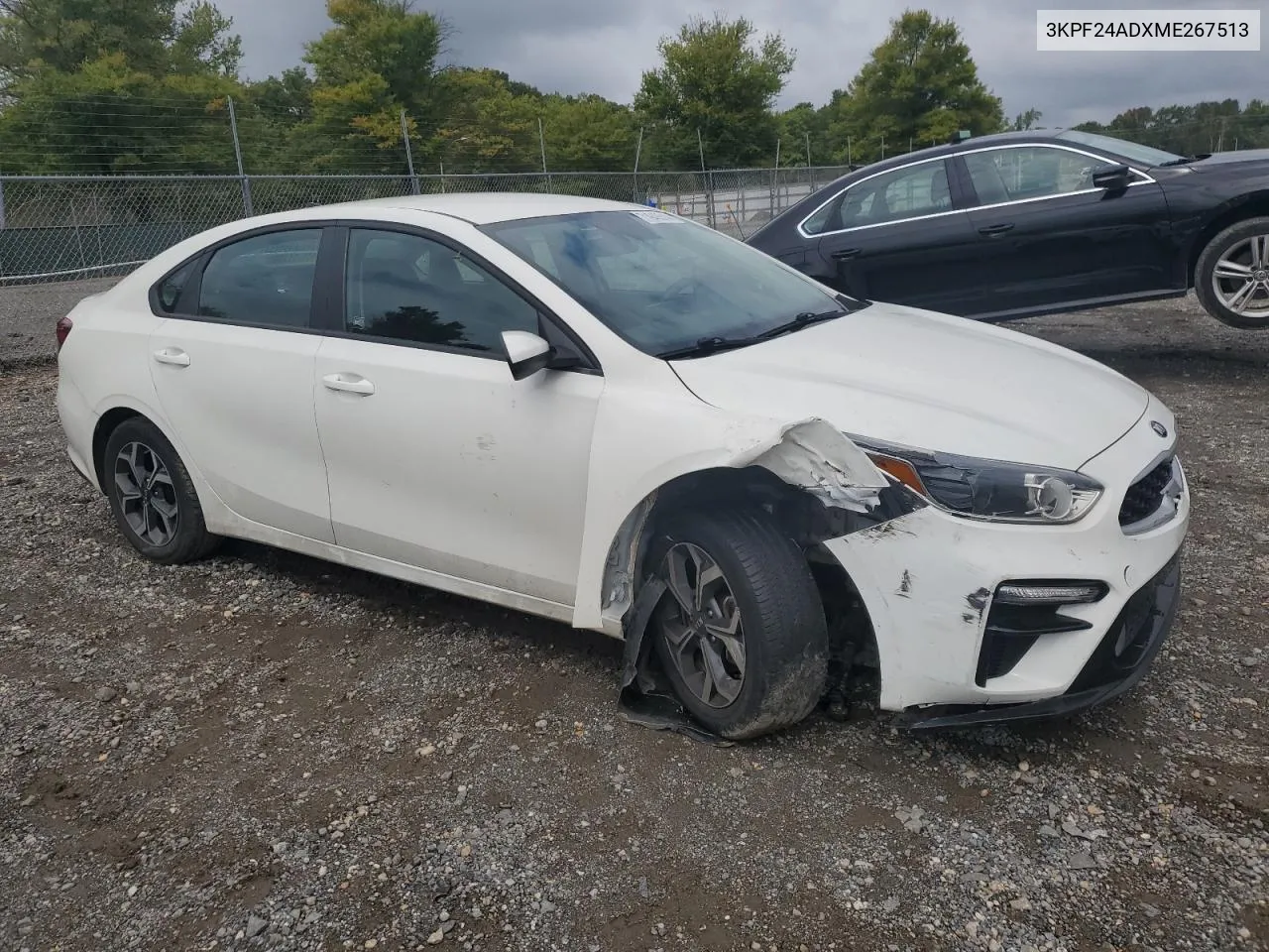 2021 Kia Forte Fe VIN: 3KPF24ADXME267513 Lot: 71943514