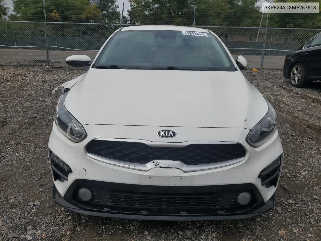 2021 Kia Forte Fe VIN: 3KPF24ADXME267513 Lot: 71943514