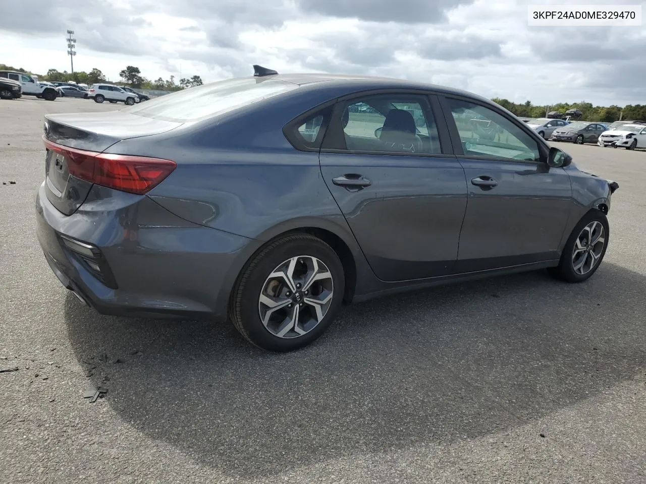 2021 Kia Forte Fe VIN: 3KPF24AD0ME329470 Lot: 71987854