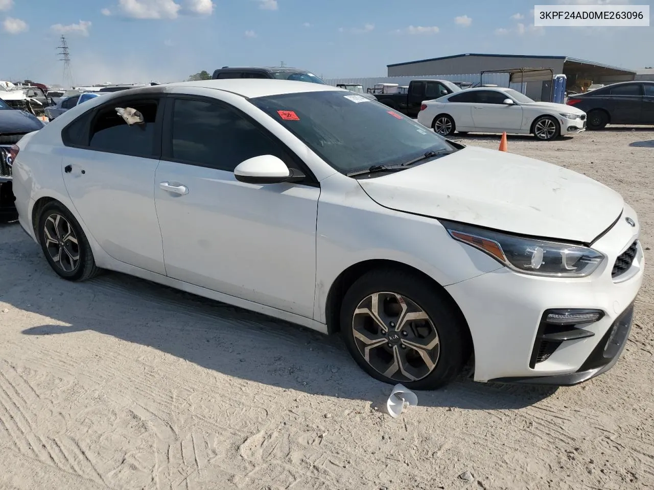 2021 Kia Forte Fe VIN: 3KPF24AD0ME263096 Lot: 72020744