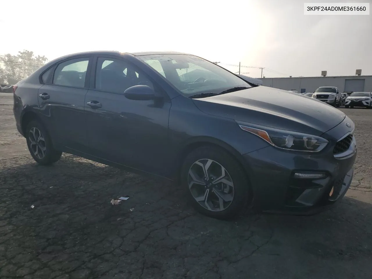 2021 Kia Forte Fe VIN: 3KPF24AD0ME361660 Lot: 72056874