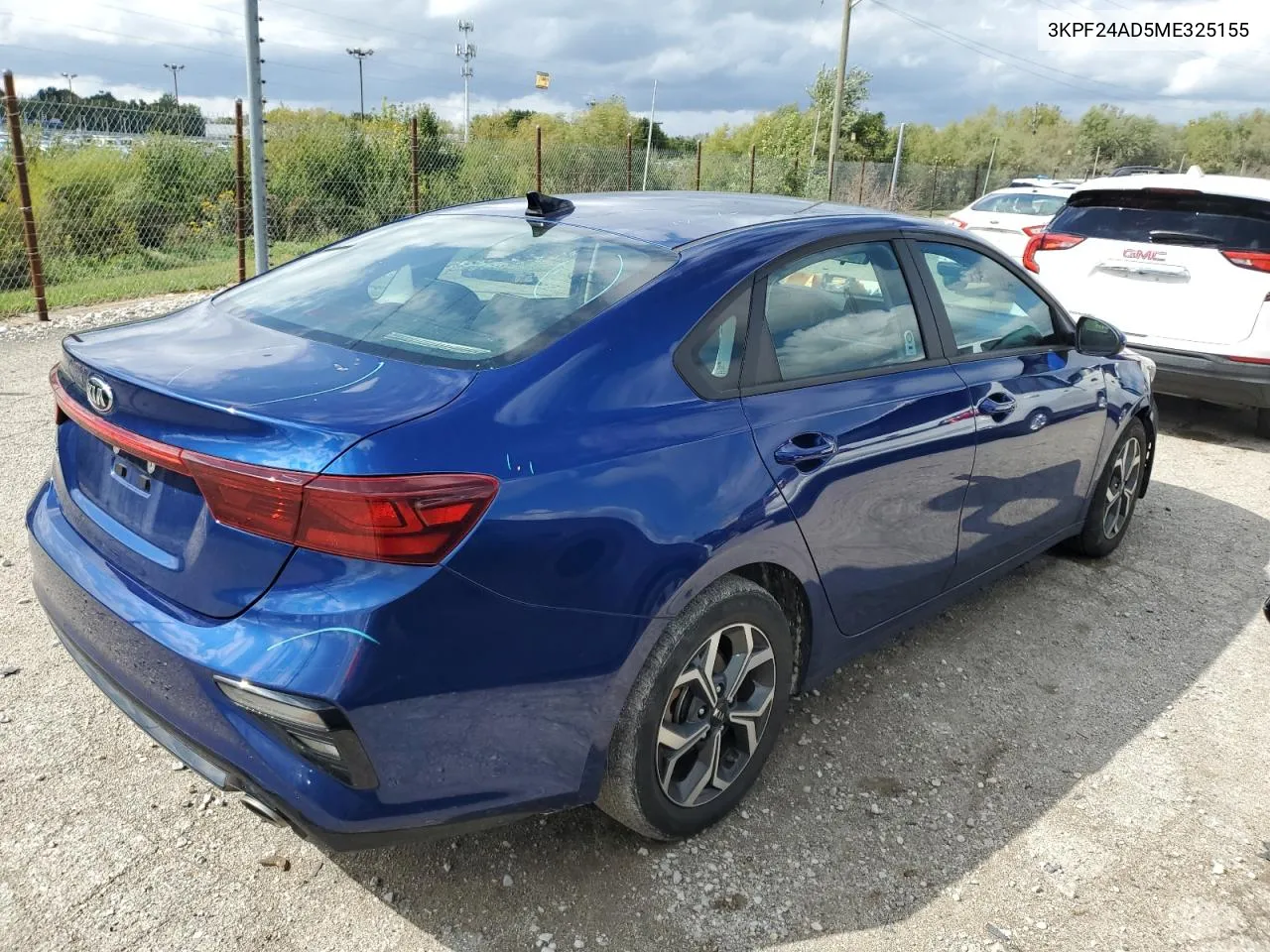 2021 Kia Forte Fe VIN: 3KPF24AD5ME325155 Lot: 72070374