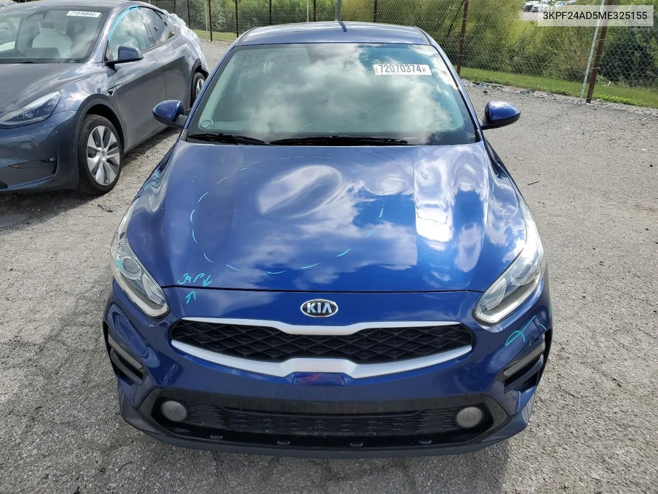 3KPF24AD5ME325155 2021 Kia Forte Fe