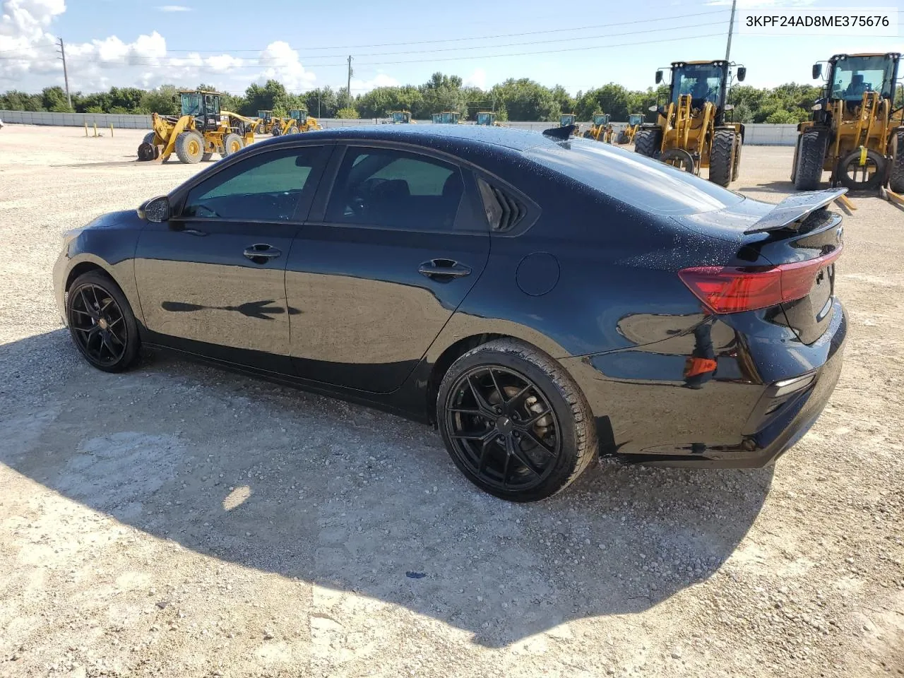 2021 Kia Forte Fe VIN: 3KPF24AD8ME375676 Lot: 72074504