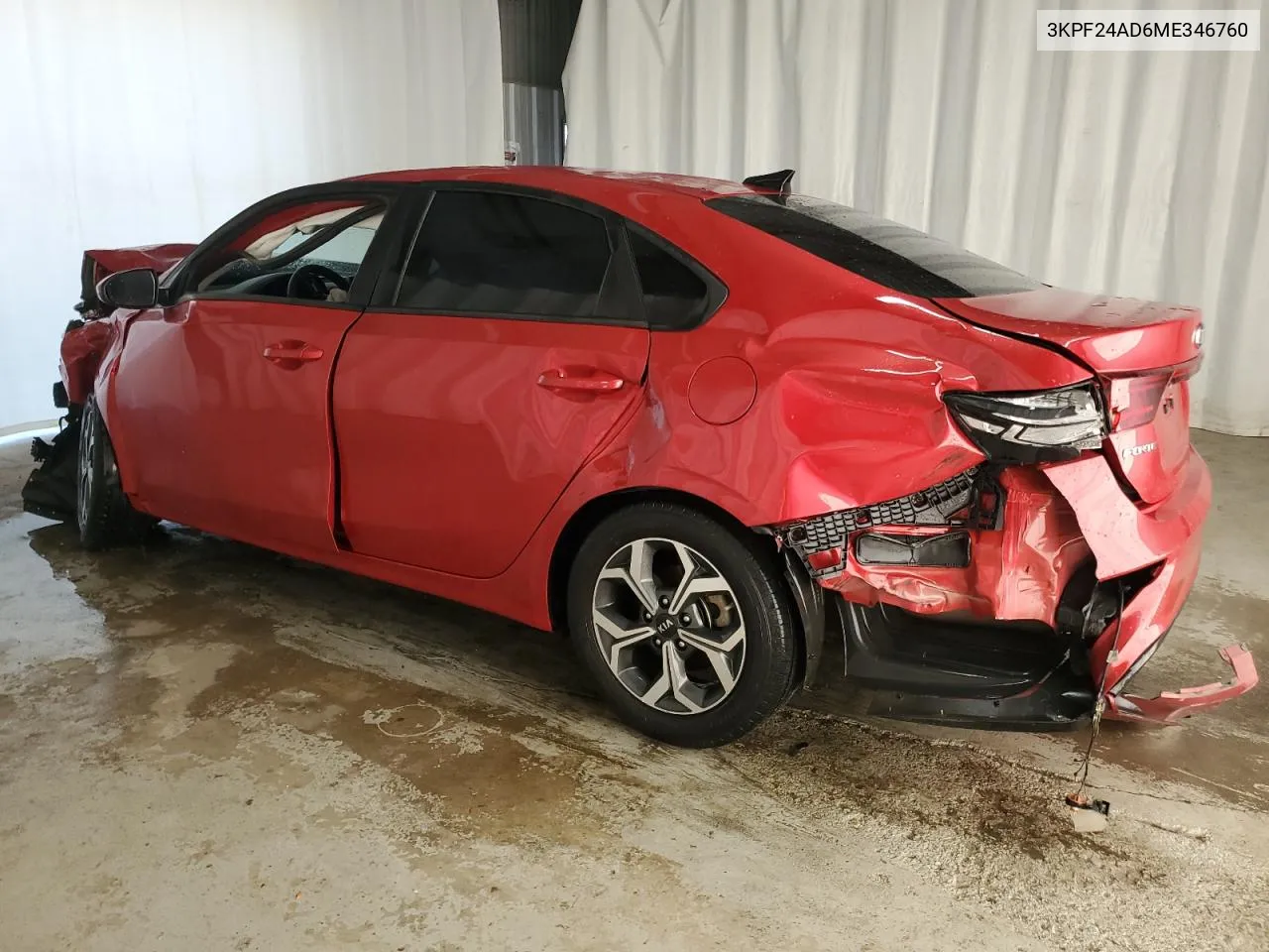 2021 Kia Forte Fe VIN: 3KPF24AD6ME346760 Lot: 72114384