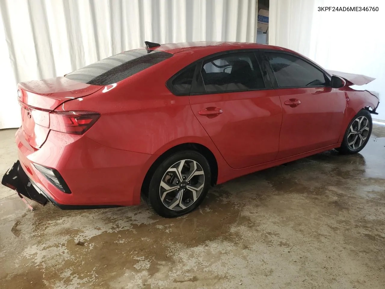 2021 Kia Forte Fe VIN: 3KPF24AD6ME346760 Lot: 72114384