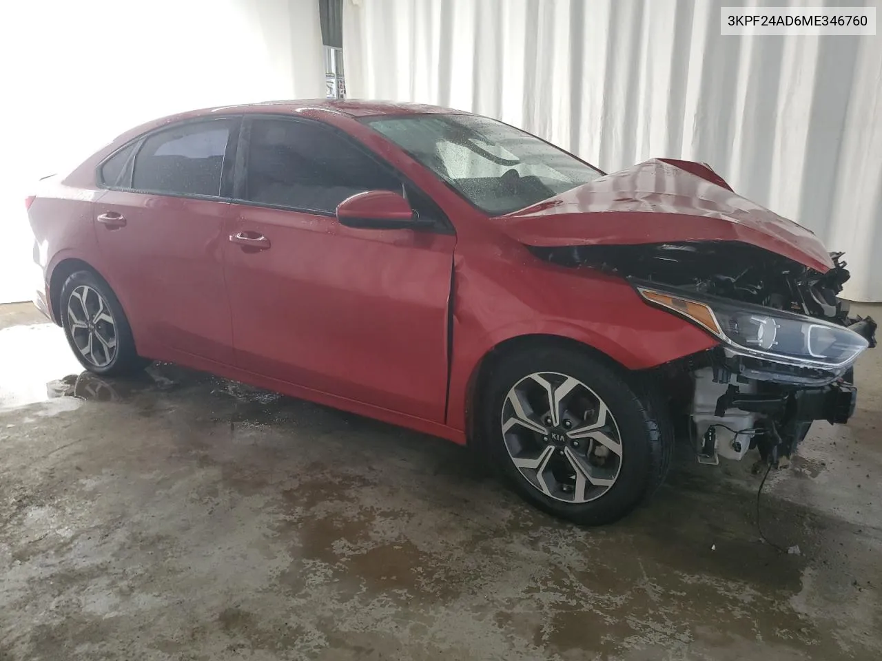 2021 Kia Forte Fe VIN: 3KPF24AD6ME346760 Lot: 72114384