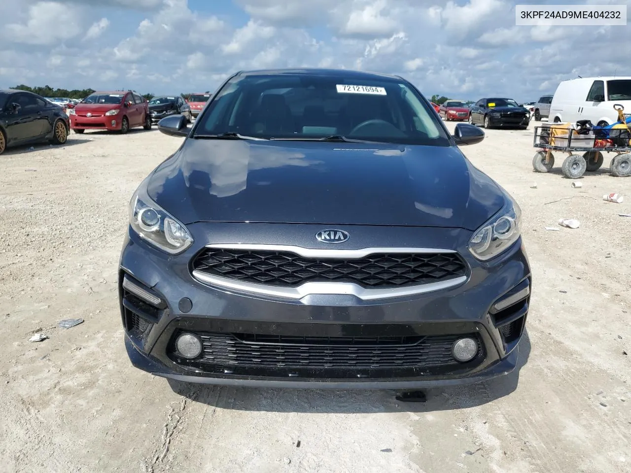 2021 Kia Forte Fe VIN: 3KPF24AD9ME404232 Lot: 72121694