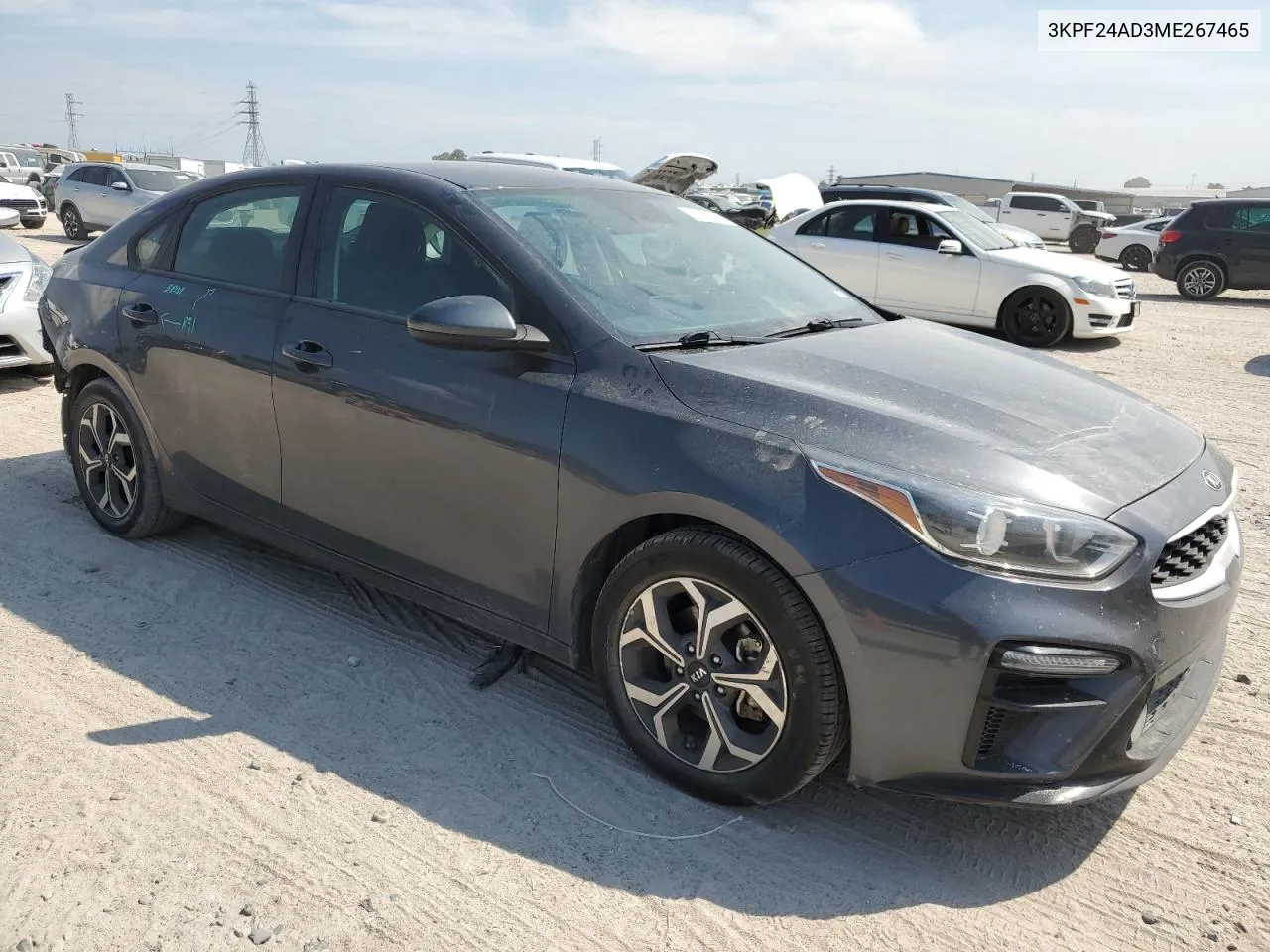 3KPF24AD3ME267465 2021 Kia Forte Fe