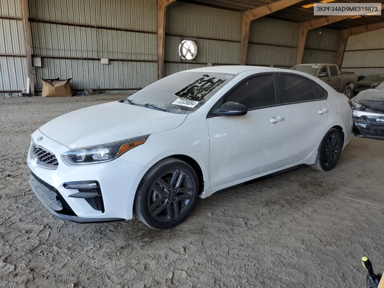 2021 Kia Forte Gt Line VIN: 3KPF34AD9ME319873 Lot: 72328084