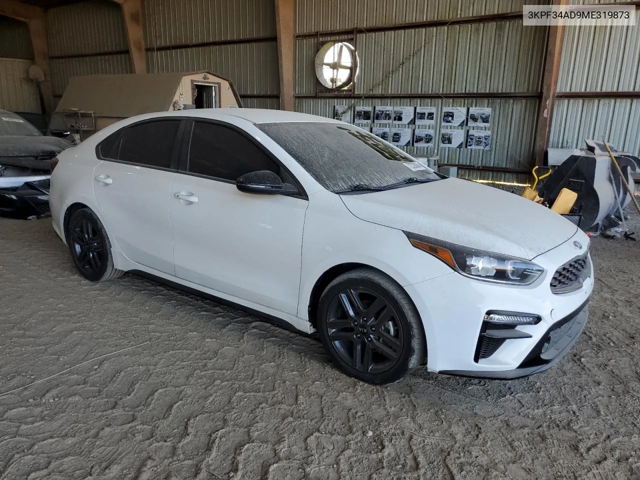 2021 Kia Forte Gt Line VIN: 3KPF34AD9ME319873 Lot: 72328084