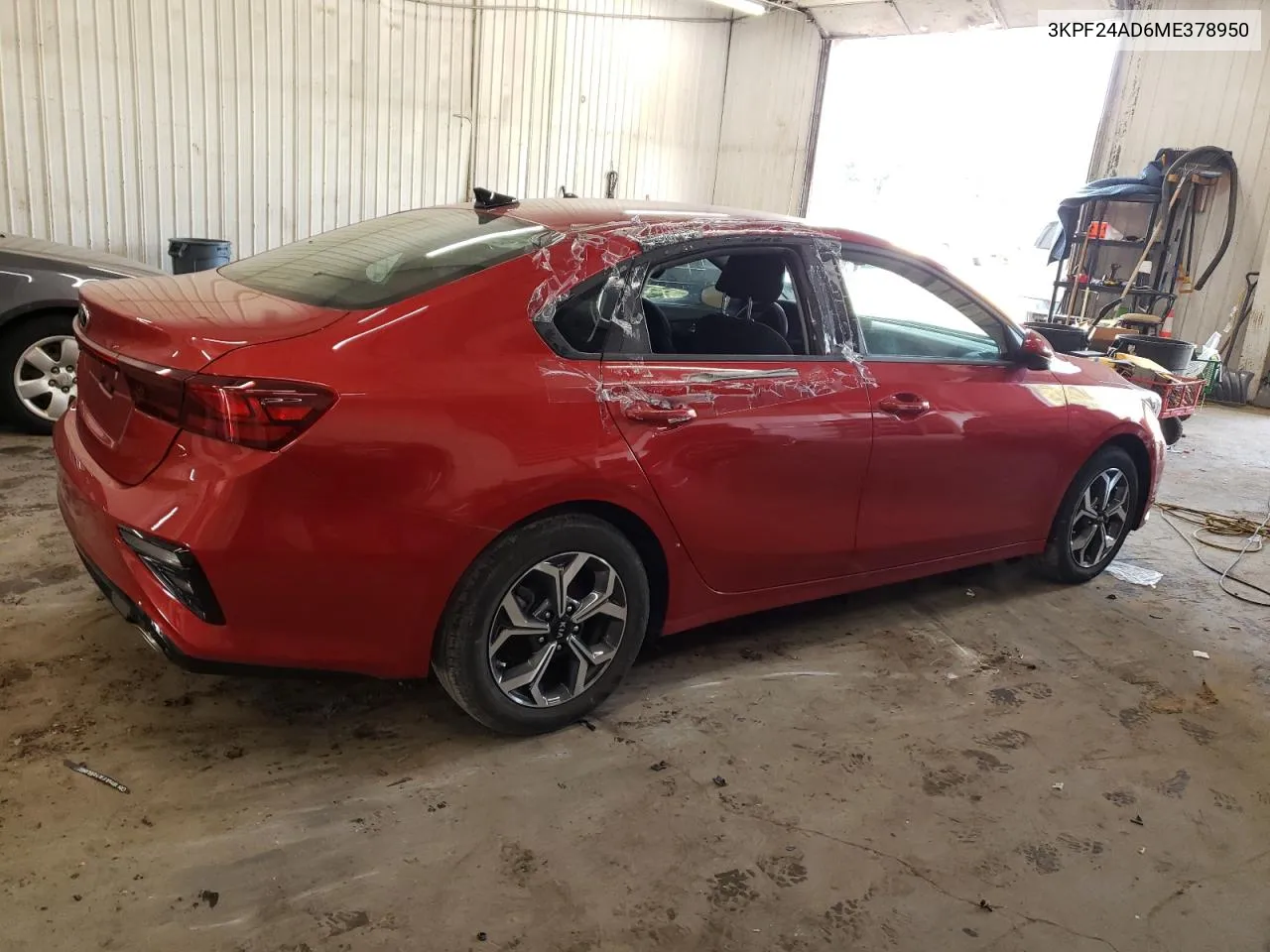 2021 Kia Forte Fe VIN: 3KPF24AD6ME378950 Lot: 72418534