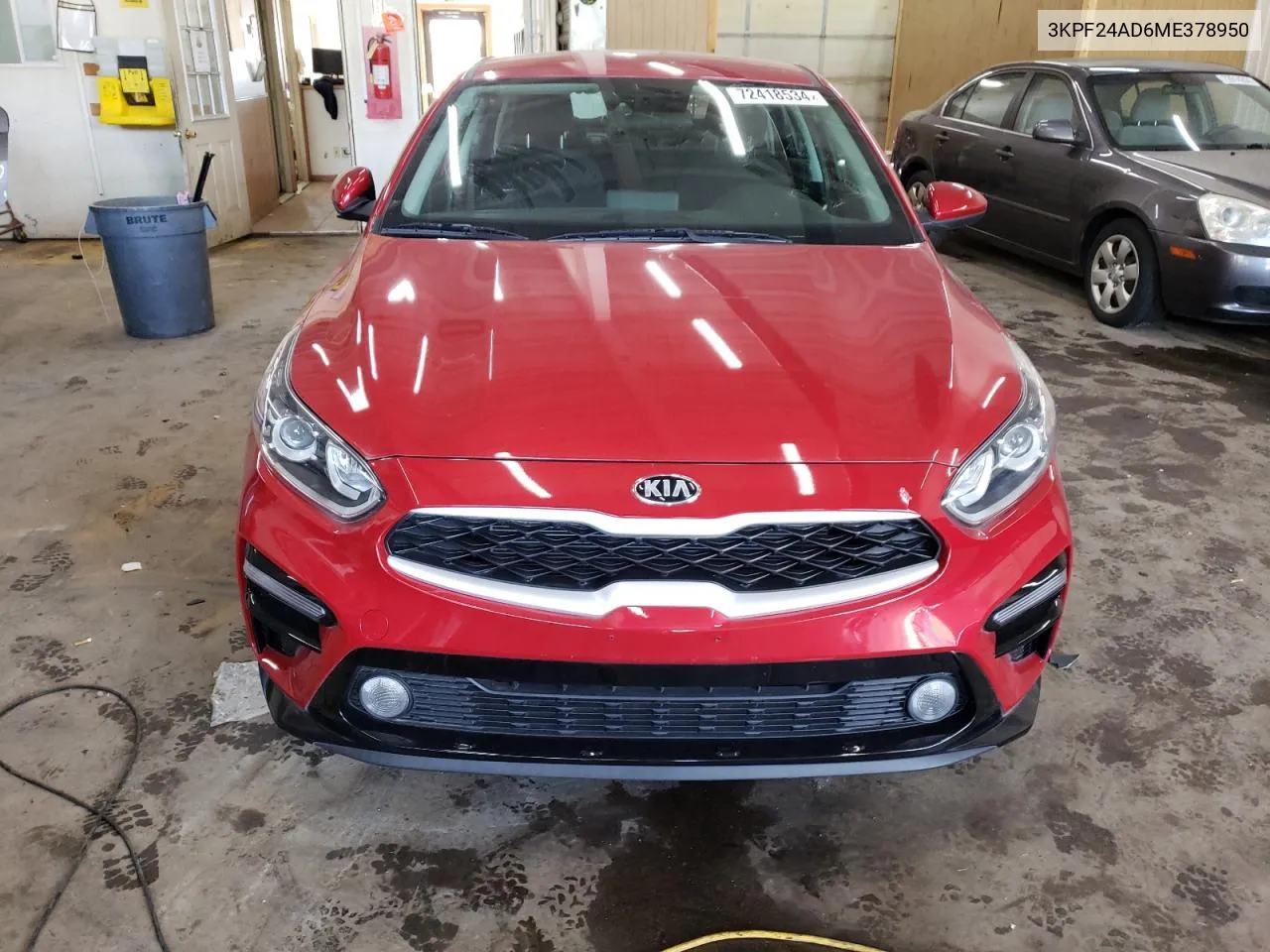 2021 Kia Forte Fe VIN: 3KPF24AD6ME378950 Lot: 72418534