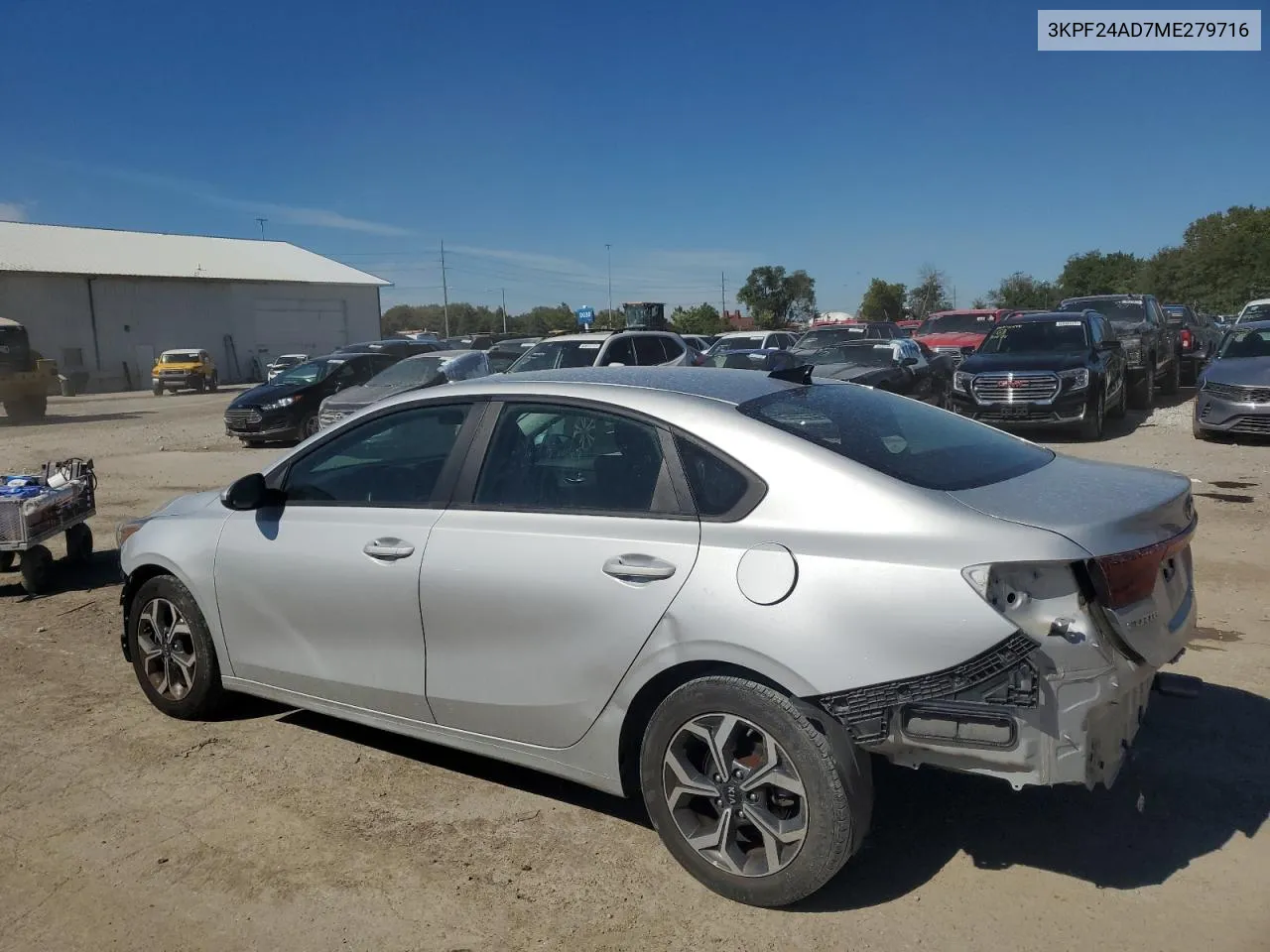 2021 Kia Forte Fe VIN: 3KPF24AD7ME279716 Lot: 72430574