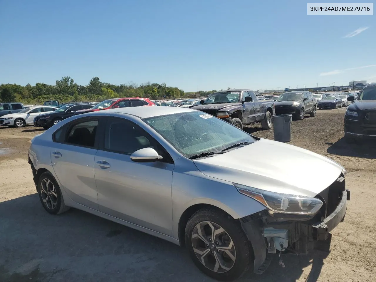 3KPF24AD7ME279716 2021 Kia Forte Fe