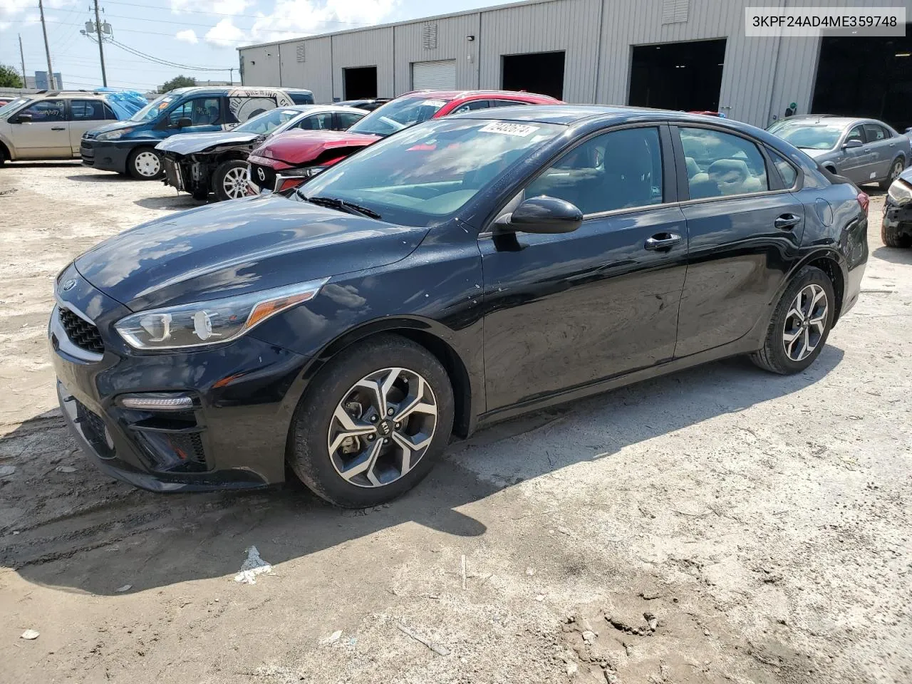 3KPF24AD4ME359748 2021 Kia Forte Fe