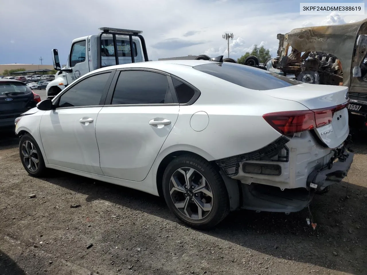 2021 Kia Forte Fe VIN: 3KPF24AD6ME388619 Lot: 72471024