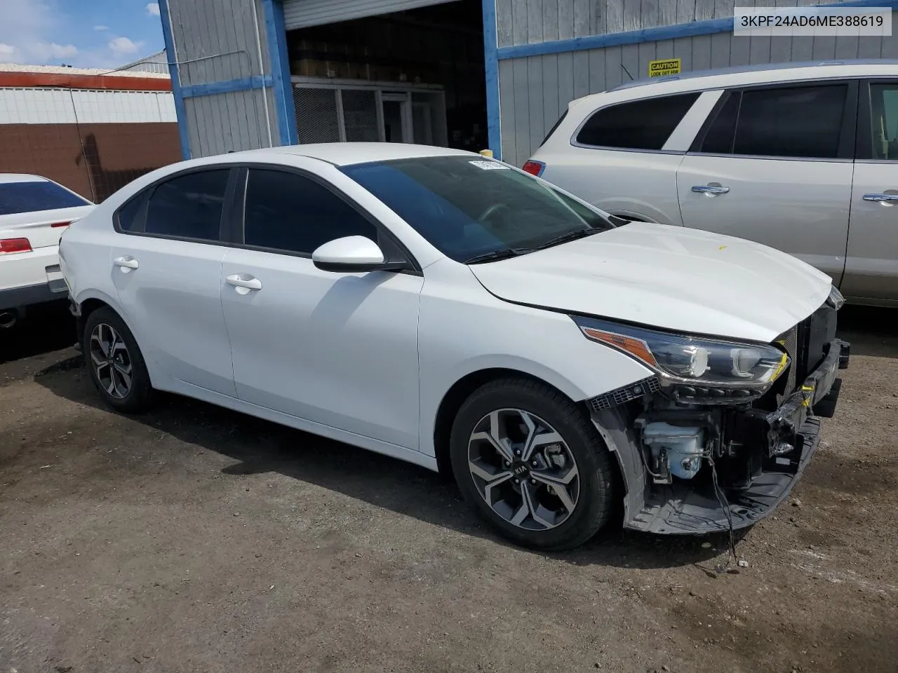 2021 Kia Forte Fe VIN: 3KPF24AD6ME388619 Lot: 72471024