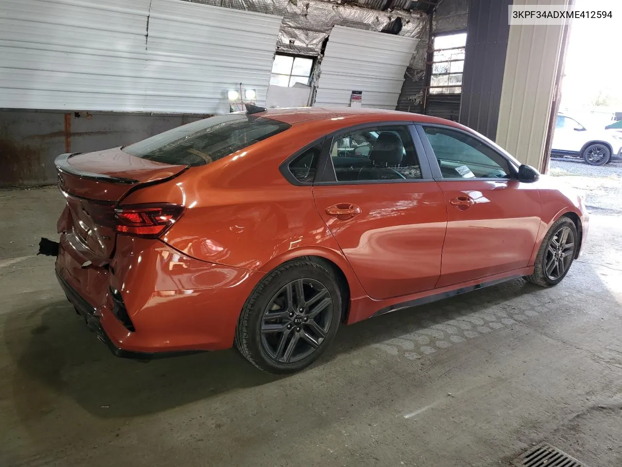 2021 Kia Forte Gt Line VIN: 3KPF34ADXME412594 Lot: 72553524