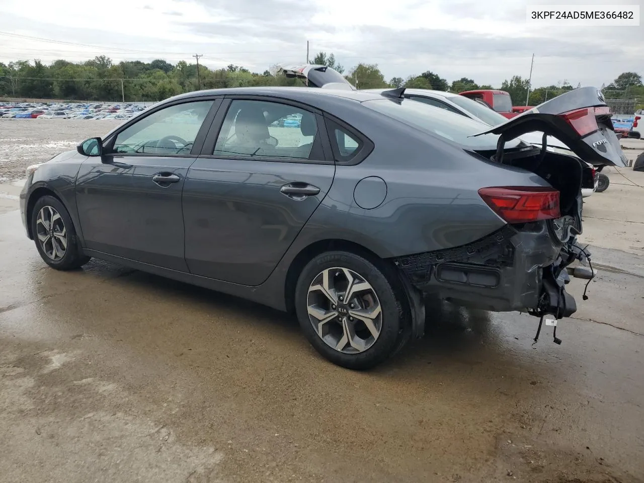 2021 Kia Forte Fe VIN: 3KPF24AD5ME366482 Lot: 72593034