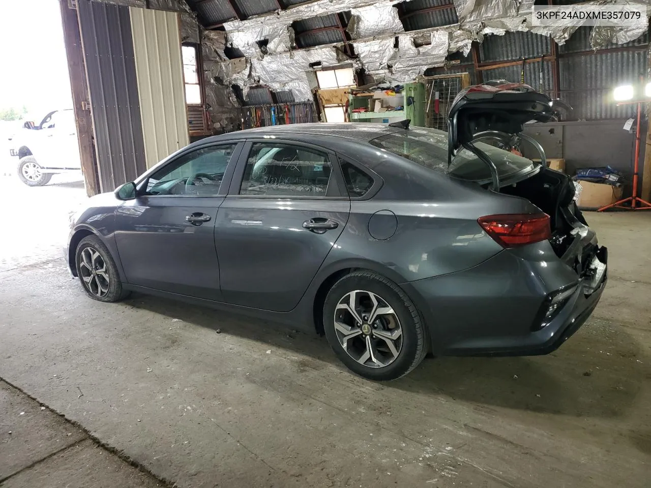 2021 Kia Forte Fe VIN: 3KPF24ADXME357079 Lot: 72597474