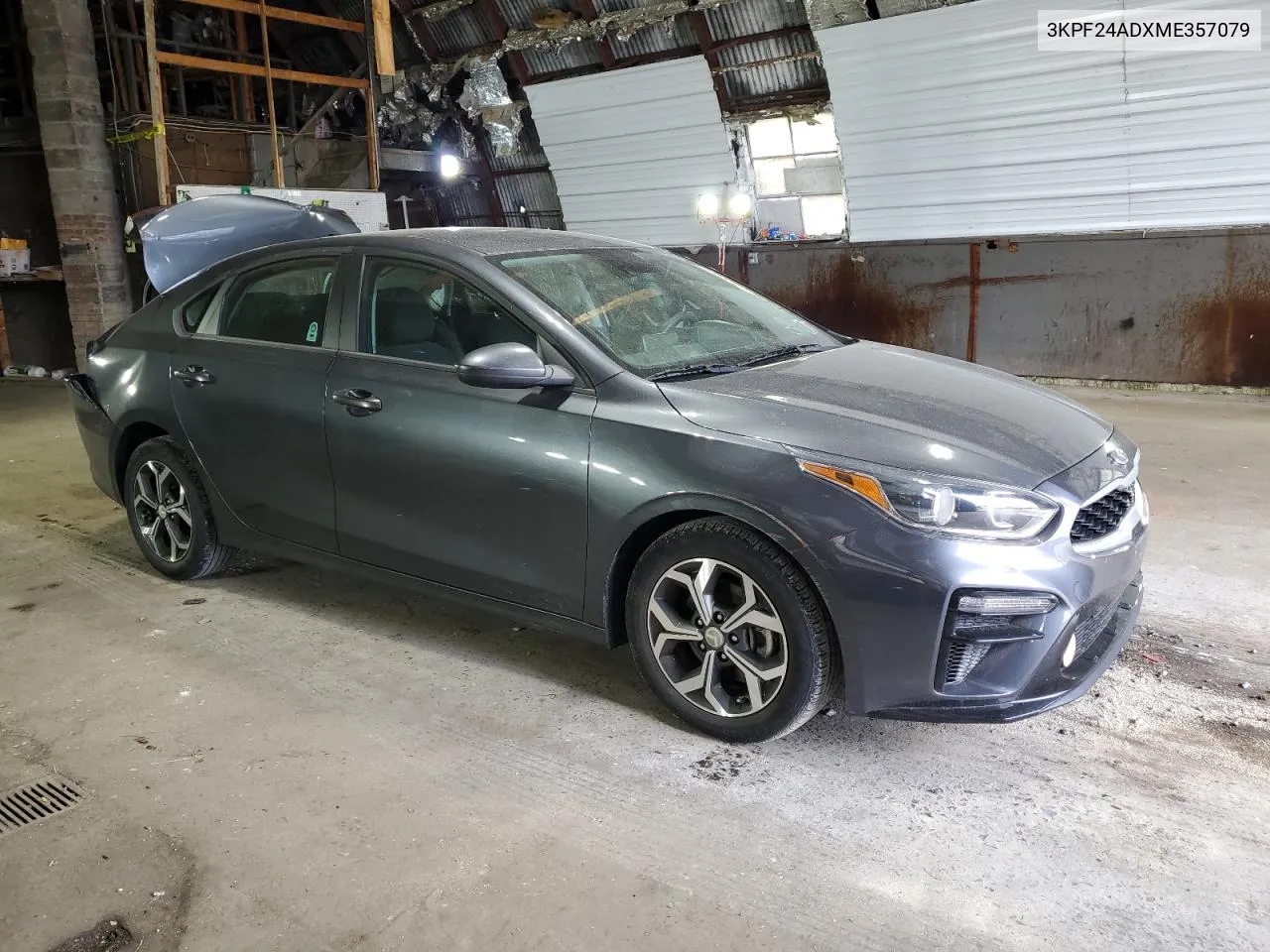 2021 Kia Forte Fe VIN: 3KPF24ADXME357079 Lot: 72597474